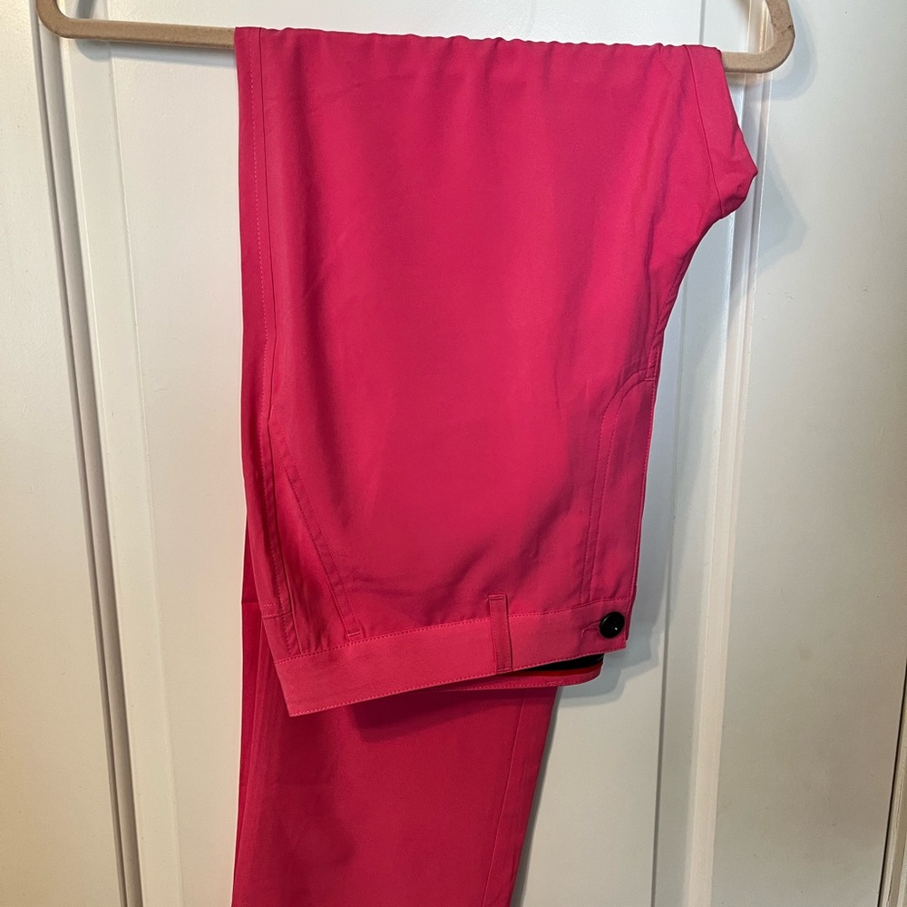 Bright Pink - Short Par 4 Golf Pants